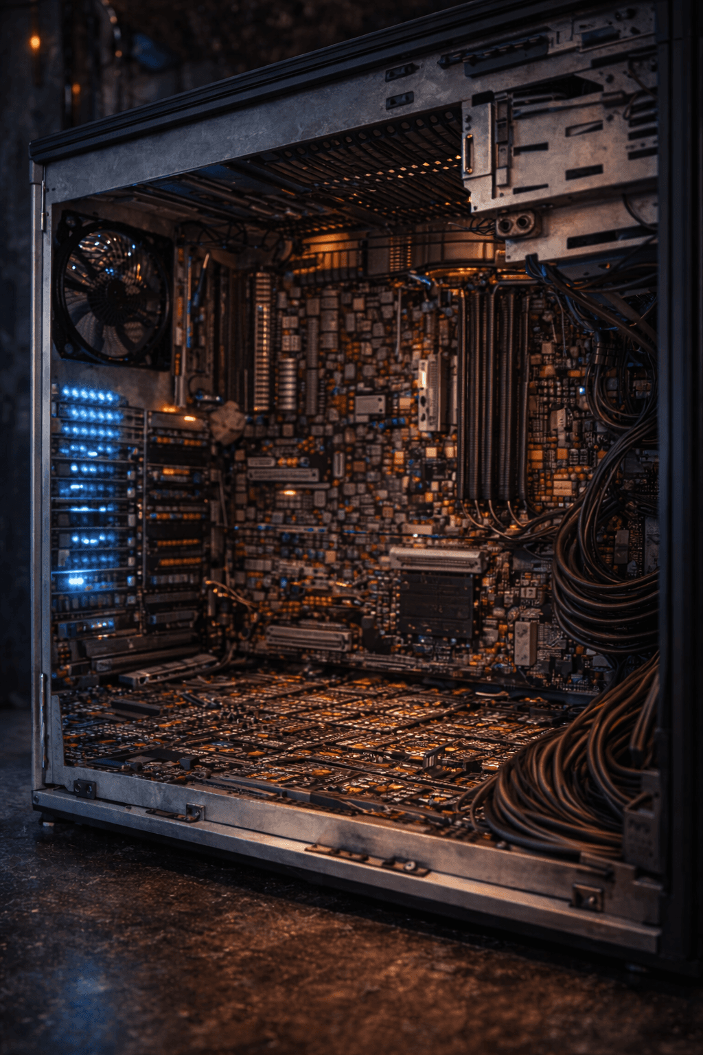 Inside the CPU tower — the neuron's home