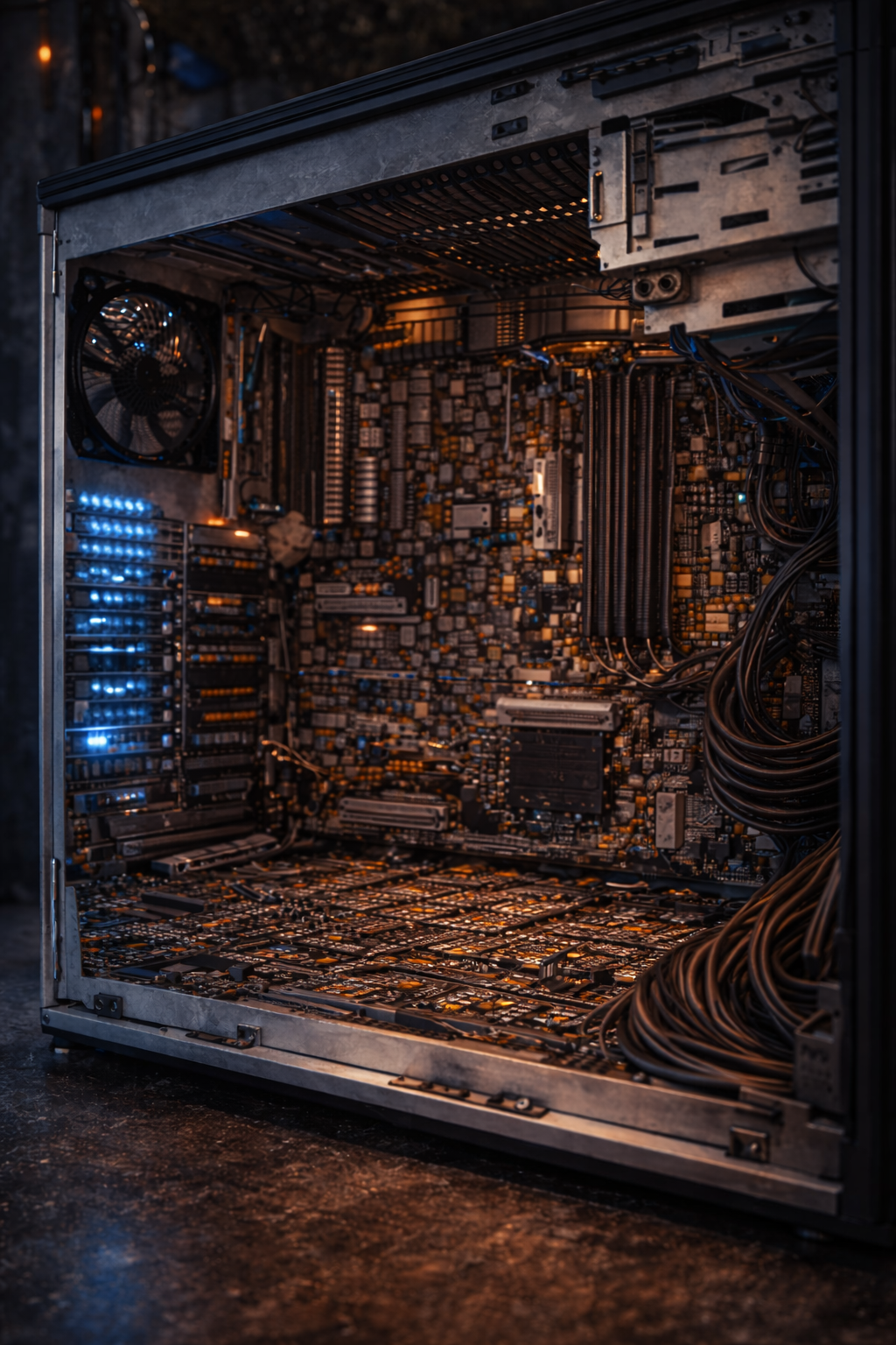 Inside the CPU tower — the neuron's home
